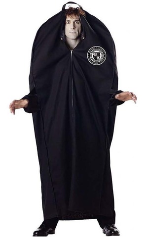Body Bag Morgue Adult Halloween Costume