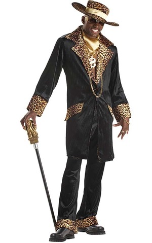 Supa Mac Daddy Adult Pimp Costume