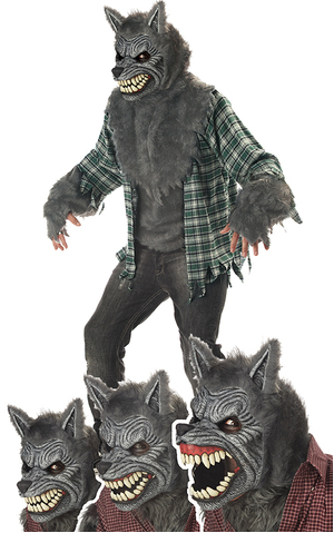 Full Moon Madness Werewolf Adult Costume