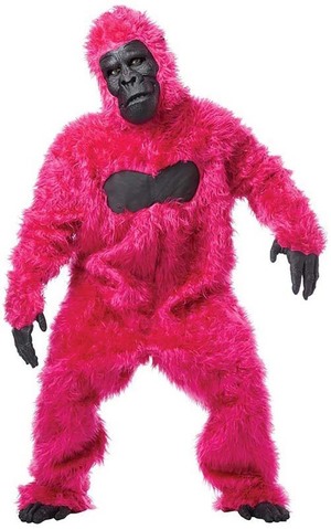 Gorilla Deluxe Adult Animal Ape Costume