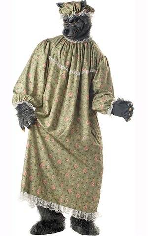 Wolf Granny Adult Red Riding Hood Costume