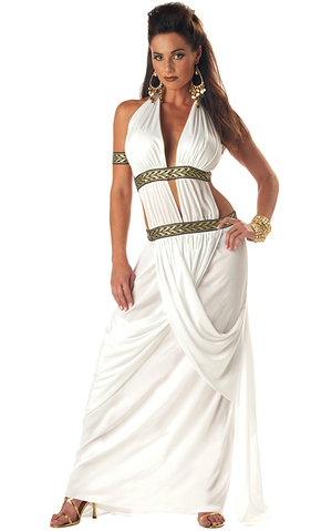 Roman Spartan Queen Adult Toga Costume