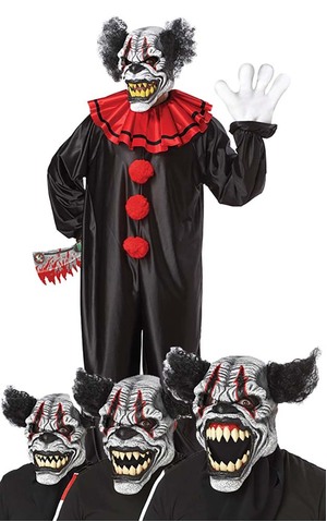 Last Laugh Clown Adult Costume