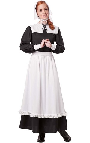 Pilgrim Woman Adult Thanksgiving Colonial Costume