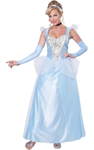 Classic Fairytale Cinderella Adult Storybook Costume