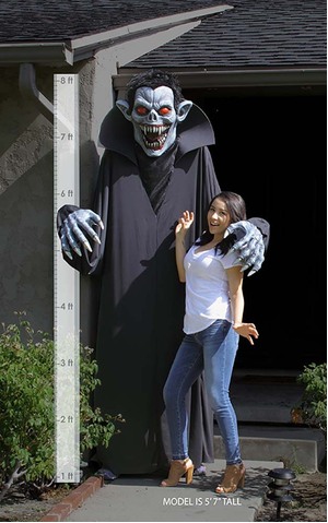 Towering Terror Vampire Adult Costume Or Yard Decoration