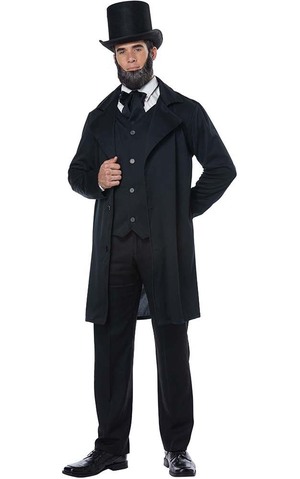 Abraham Lincoln Edmond Barton Adult Costume