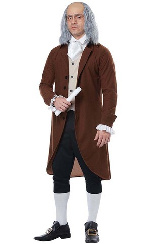 Benjamin Franklin Colonial Man Adult