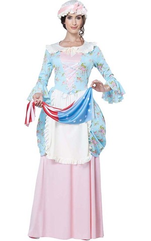 Colonial Lady Adult Martha Washington Costume
