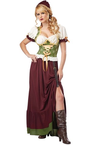 Renaissance Wench Plus Size Adult Costume