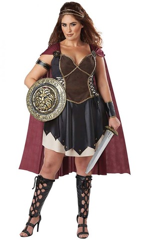 Glorious Gladiator Plus Size Adult Costume