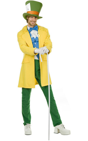 Mad Hatter Colourful Adults Costume