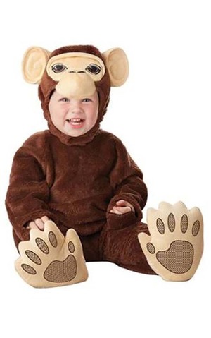 Chimpanzee Infant Monkey Costume