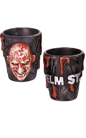 A Nightmare On Elm Street Freddy Shot Glasses