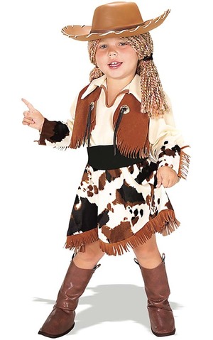 Cowgirl Toddler Child Costume