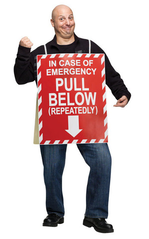 Rude Funny Unique Adult Costume