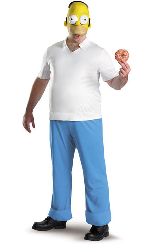 Homer Simpson Adult Costume