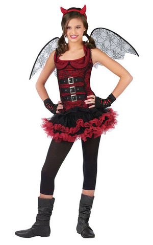 Evil Fairy Child Costume