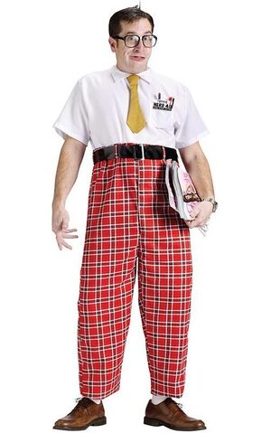 Nerd 50's Adult Costume