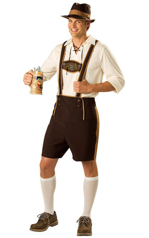 Bavarian Beer Guy Adult Plus Costume