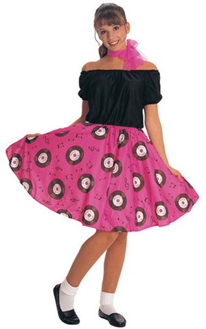 50s Rock n Roll Girl Adult Costume