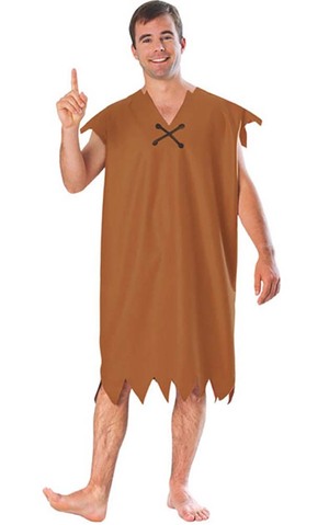 Barney Rubble Adult Costume