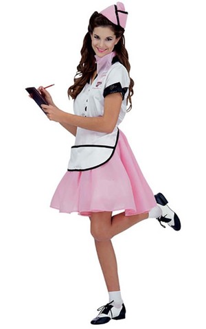 50s Soda Pop Girl Adult Costume