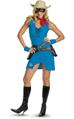 Lone Ranger Cowgirl Adult Costume