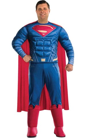 Superman Justice League Adult Plus Size Costume