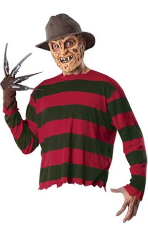 Freddy Krueger Adult Nightmare On Elm St Costume Set