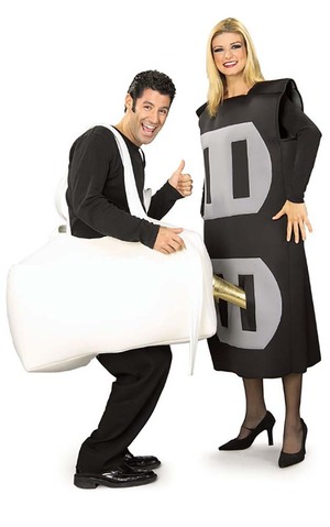 Plug and Socket Couples Adult Costume