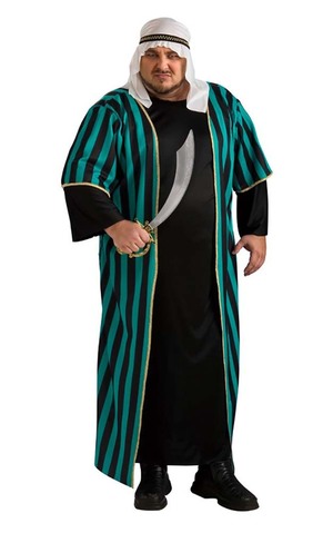 Arab Sheik Adult Plus Costume