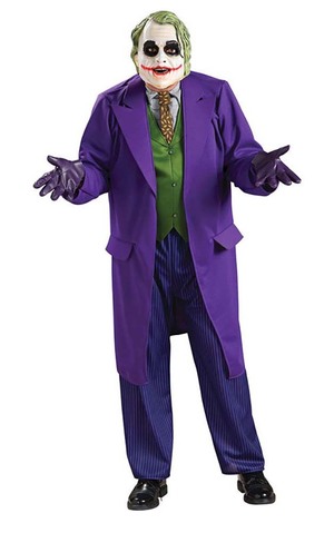 Deluxe The Joker Batman Adult Plus Costume