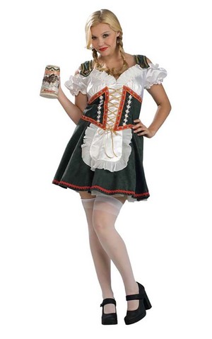 Beer Garden Girl Adult Plus Costume