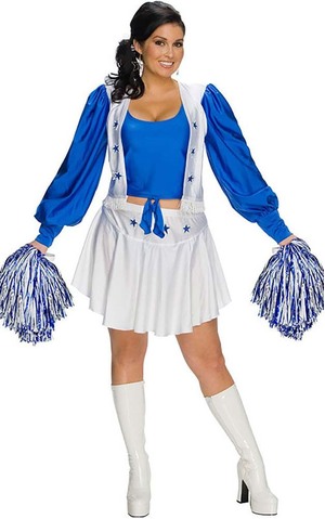 Dallas Cowboys Cheerleader Adult Plus Costume