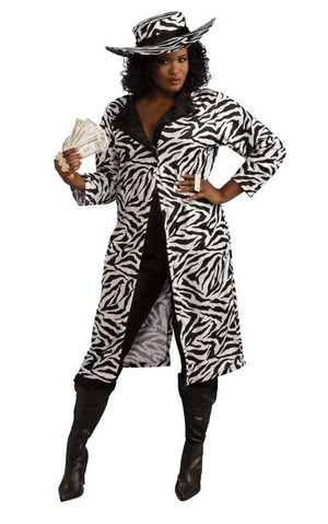 Madame Of The Night Adult Plus Costume