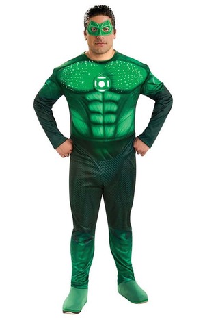Deluxe Hal Jordan Green Lantern Adult Costume