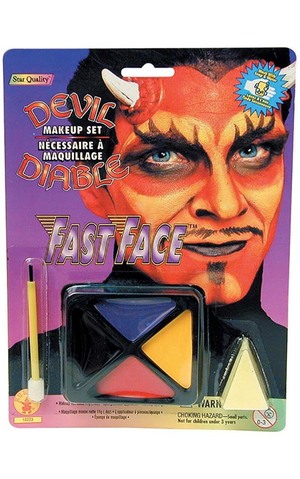 Devil Adult Child Costume Makeup