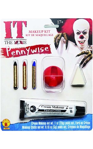 Pennywise It Scary Clown Makeup Kit