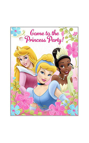 Disney Princess Dreams Invitations (8)