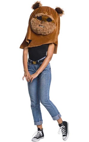 Star Wars Ewok Oversized Head Mask Adult Costume