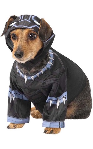 Pet Marvel Avengers Black Panther Dog Costume