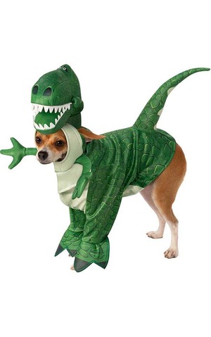 Rex Toy Story Disney Dinsosaur Dog Pet Costume
