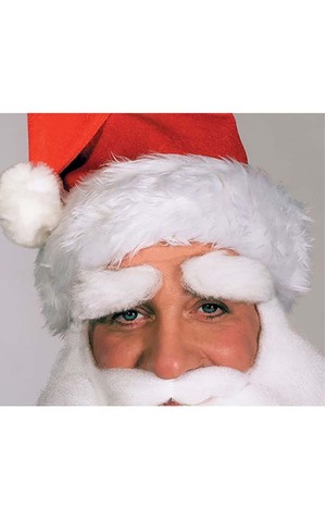 Santa Claus Eyebrows Christmas Costume Accessory