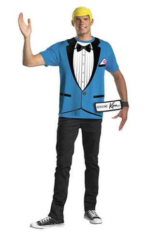 Ken Doll Adult Male Barbie Costume