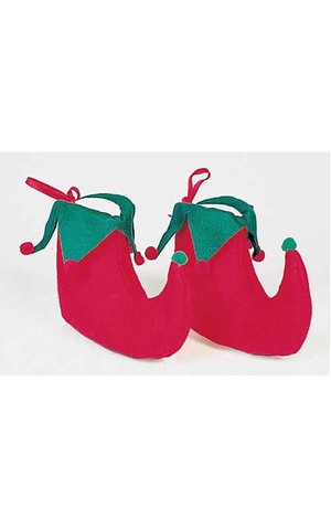 Elf Shoes Christmas Costume Accessory