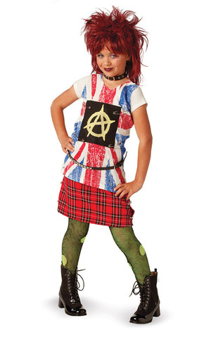 80's Punk Child Costume