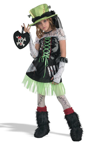 Monster Bride Child Costume