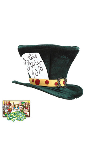  Adult Mens Alice In Wonderland Mad Hatter Hat