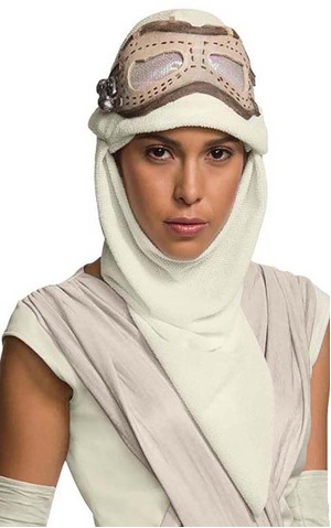 Rey Eye Mask With Hood Star Wars Costume Accessory
